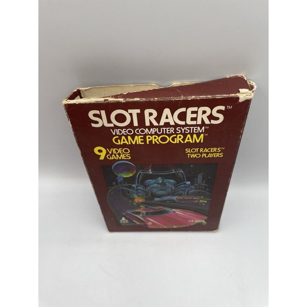 Slot Racers Atari 2600 1978 - CIB - Tested - Picture 9 of 10